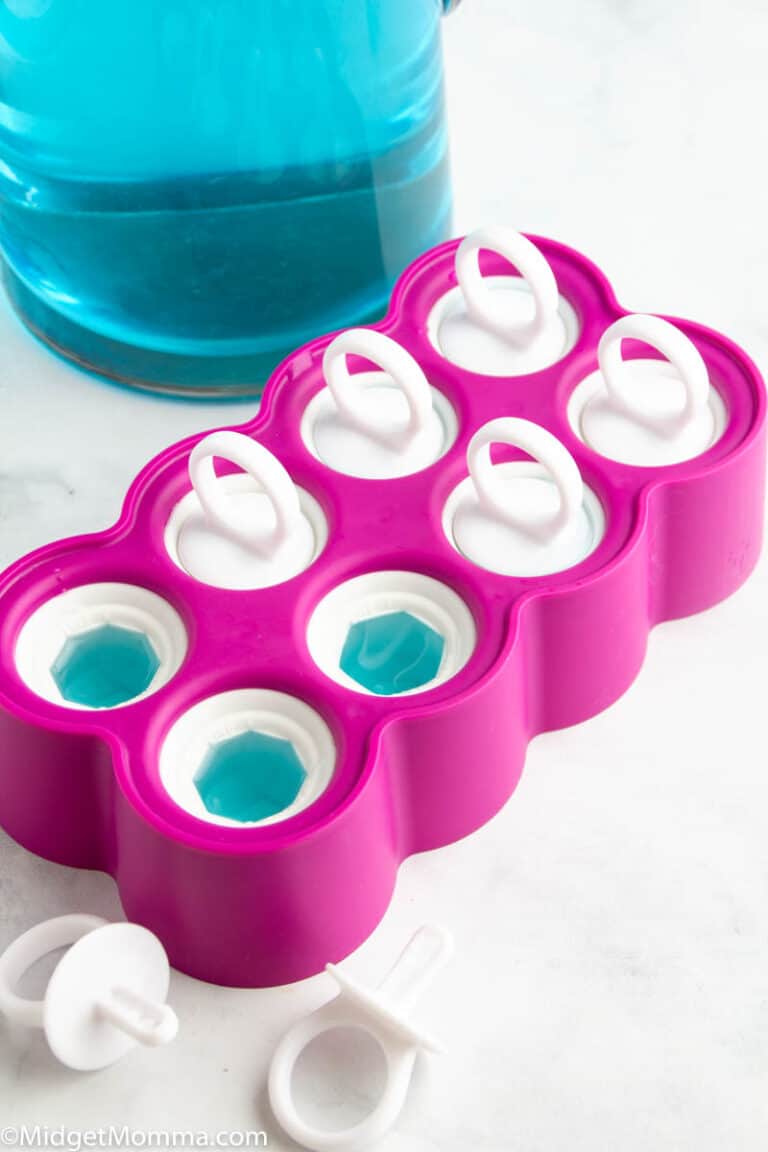 How to Make Homemade Pedialyte Popsicles • MidgetMomma