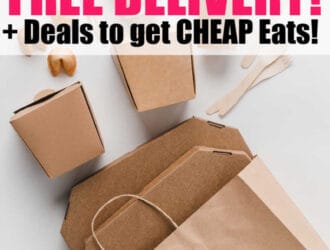 Looking for restaurants offering free delivery? Check out this great list of Restaurants offering free delivery plus deals to eat on the cheap!