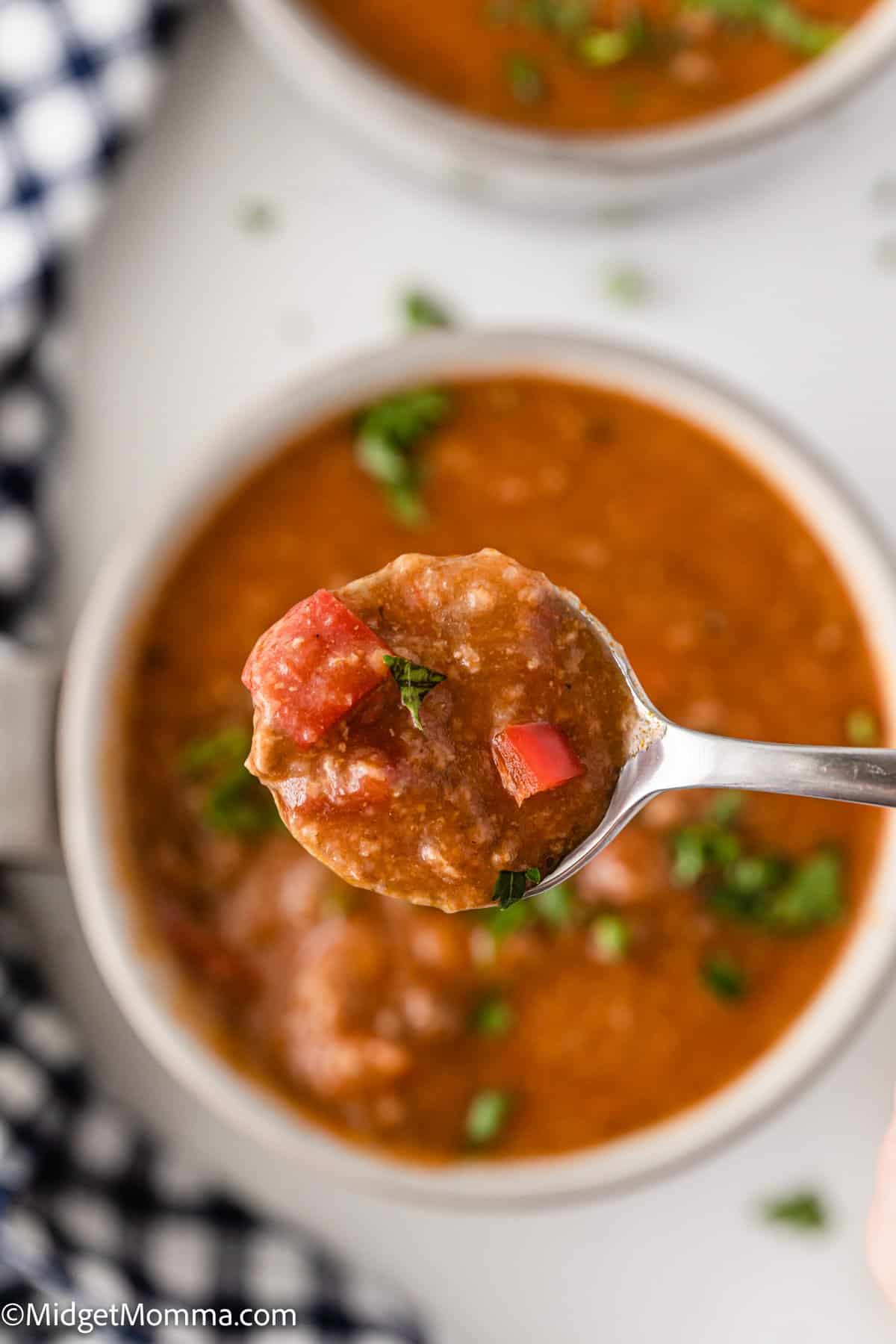 spoonful Slow Cooker Stuffed Pepper Soup Recipe