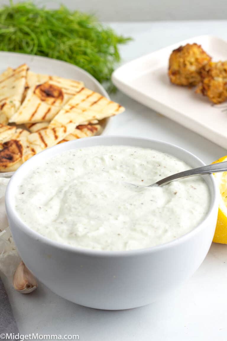 The BEST Tzatziki Sauce Recipe (Cucumber Yogurt Sauce)