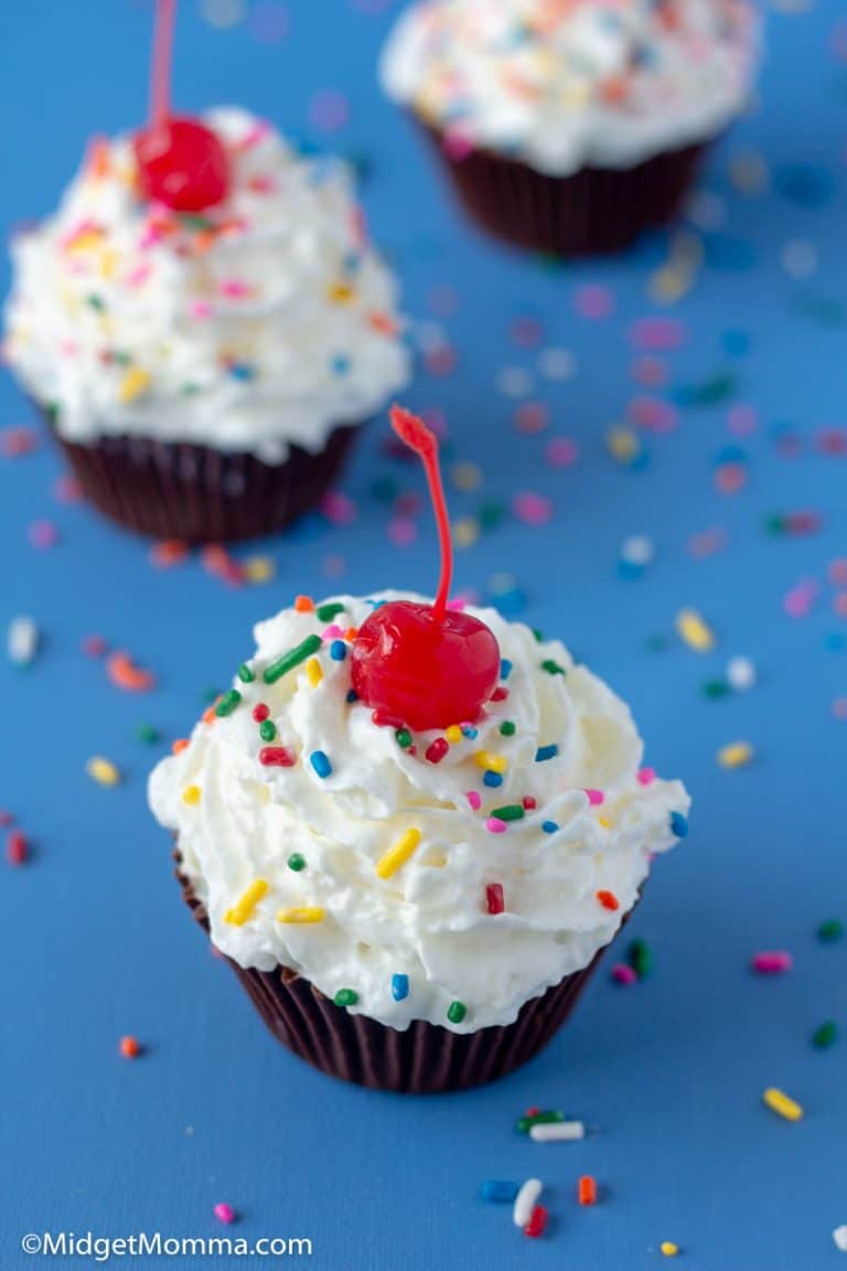 Ice Cream Cupcakes (Make with Any Ice Cream Flavor!)