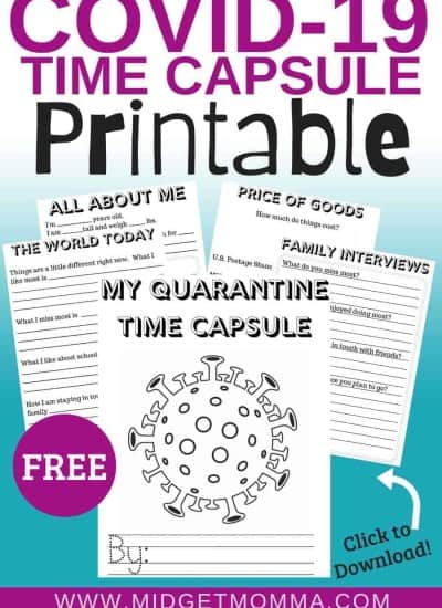 Covid-19 Coronavirus Time Capsule worksheets