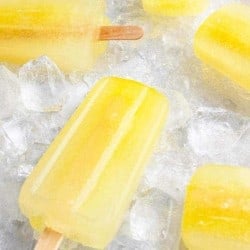 Mango Pedialyte Freezer pops