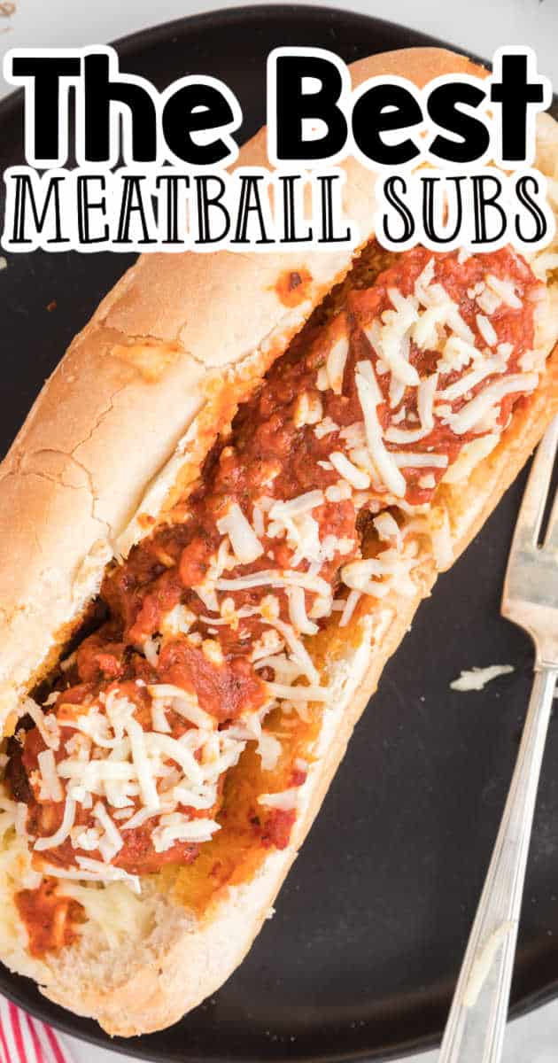 Marinara Meatball Sub with Homemade Meatballs