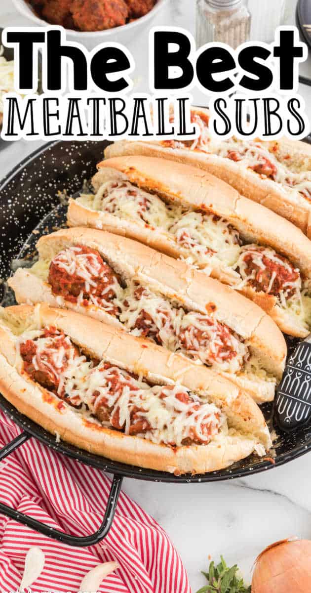 Marinara Meatball Sub with Homemade Meatballs