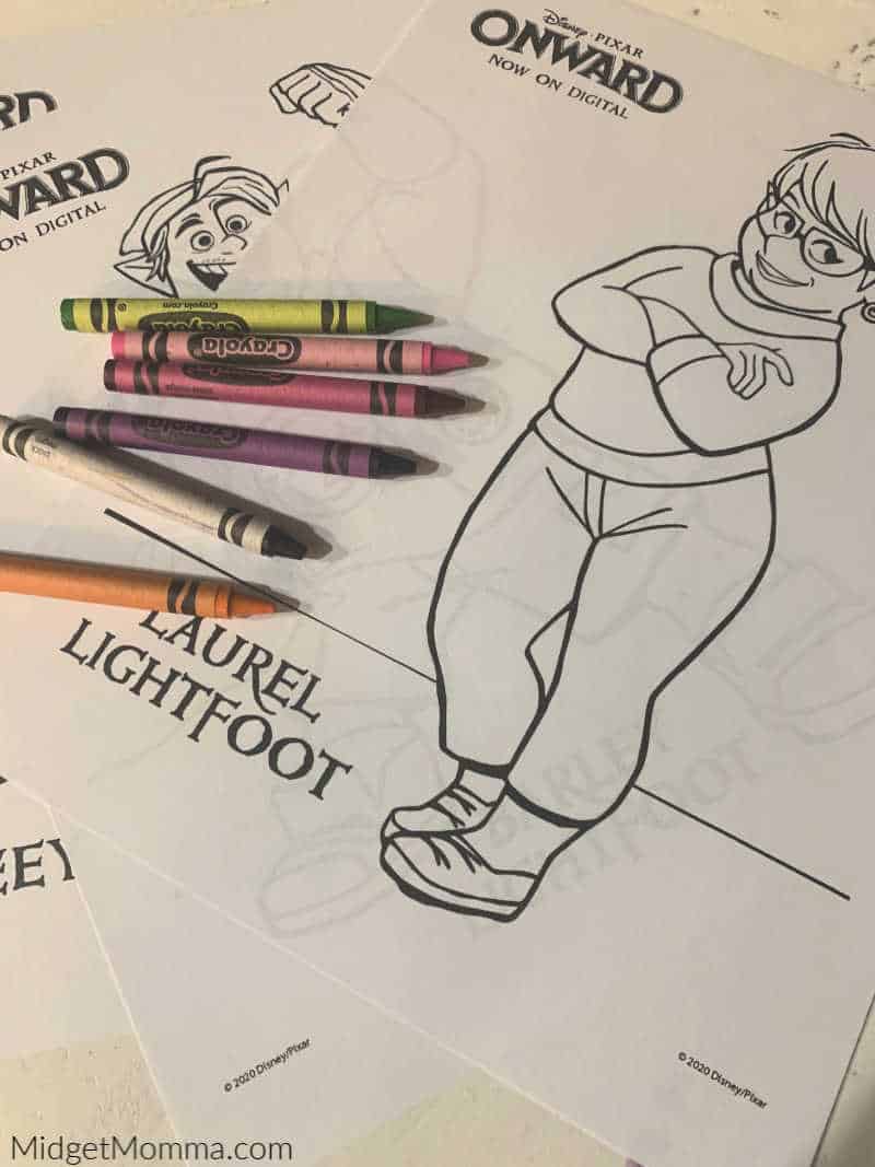 Onward Printable Coloring Pages And Activity Sheets Midgetmomma