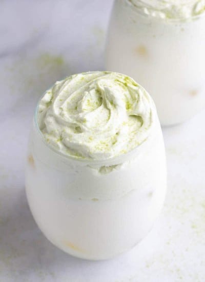 Whipped Matcha Latte Recipe