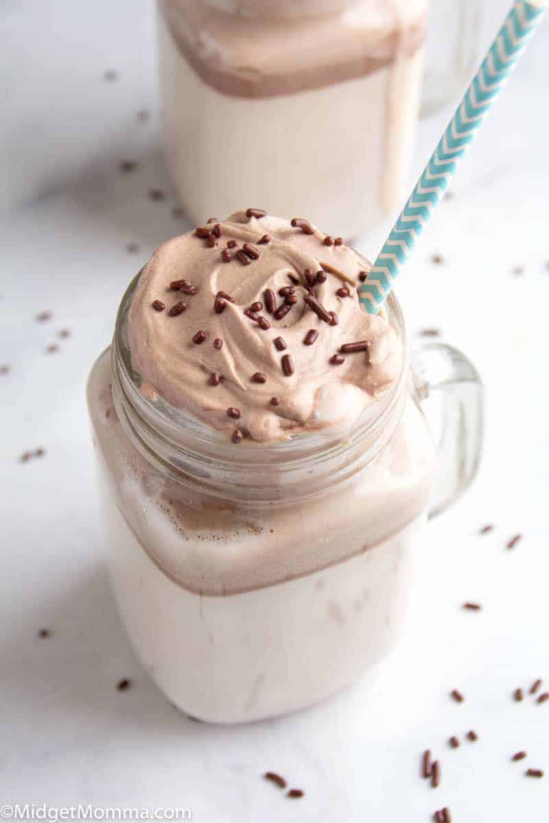 Whipped hot chocolate recipe