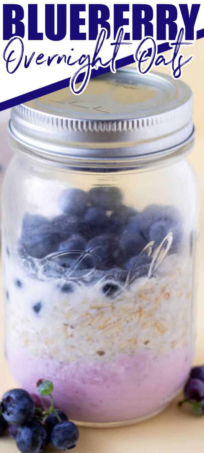 How to Make Blueberry Overnight Oats MidgetMomma