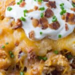 Cheesy Loaded Chicken Bacon Ranch Fries Recipe • MidgetMomma
