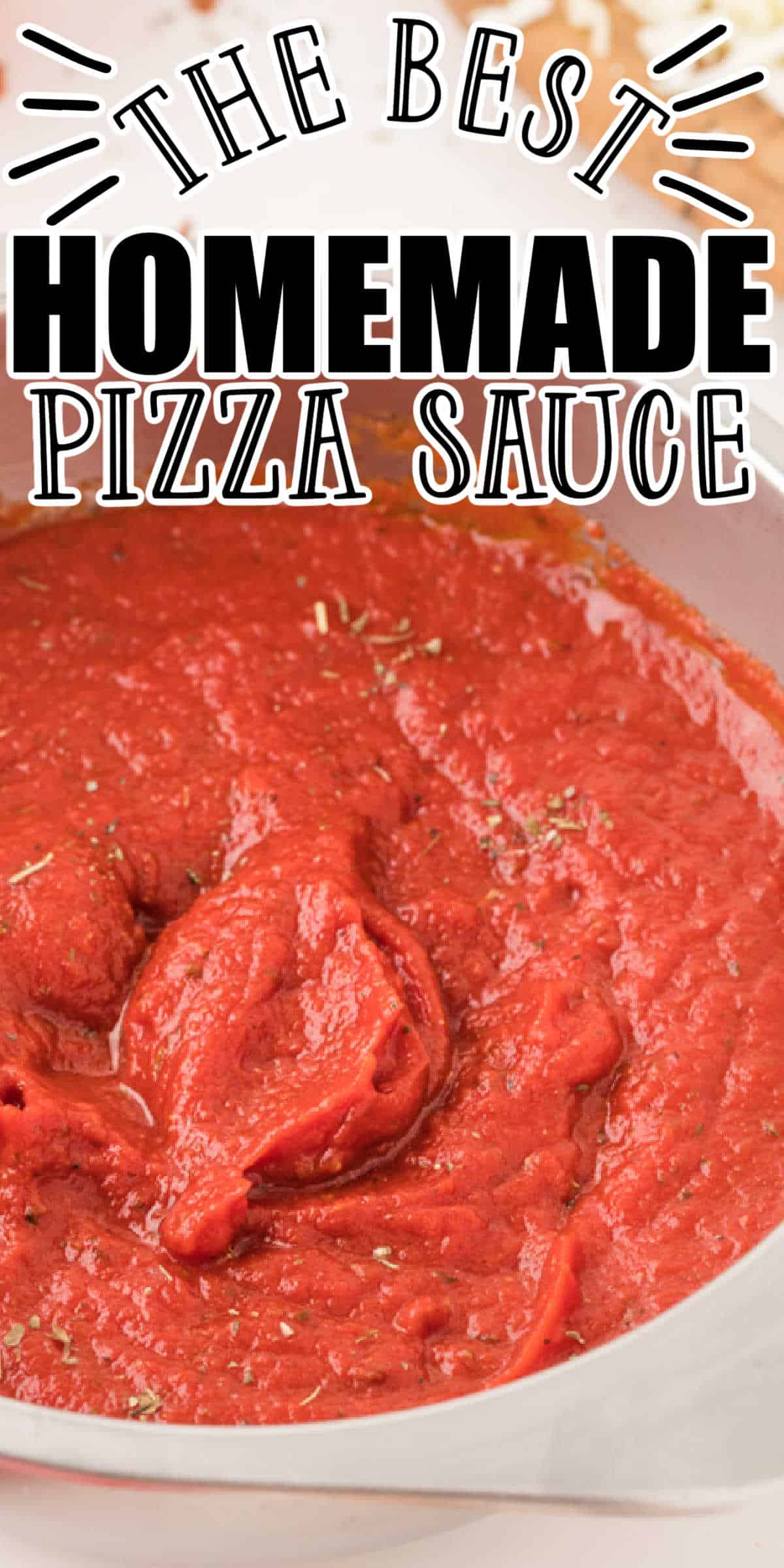 How to Make Homemade Pizza Sauce • MidgetMomma