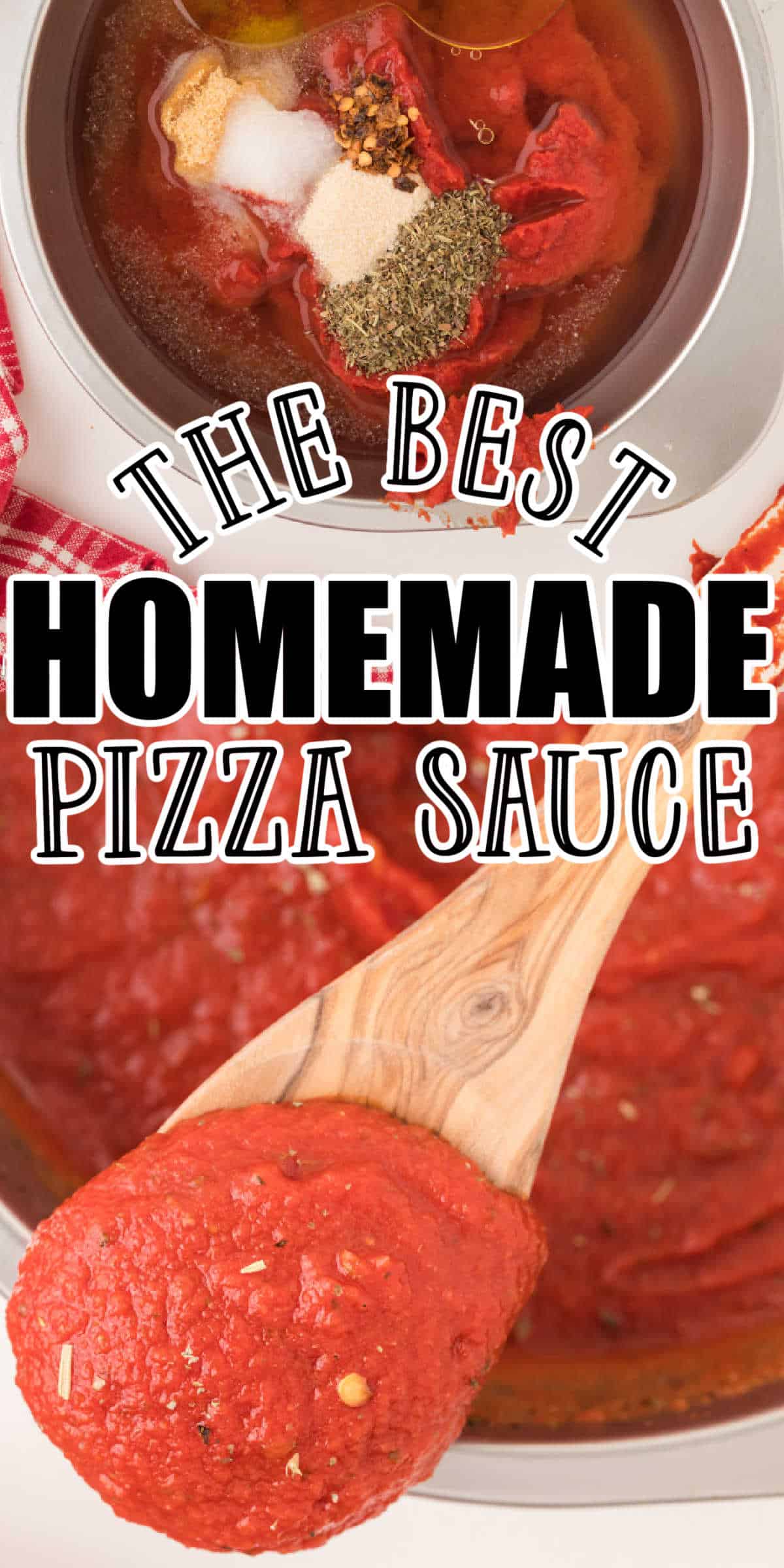How to Make Homemade Pizza Sauce • MidgetMomma