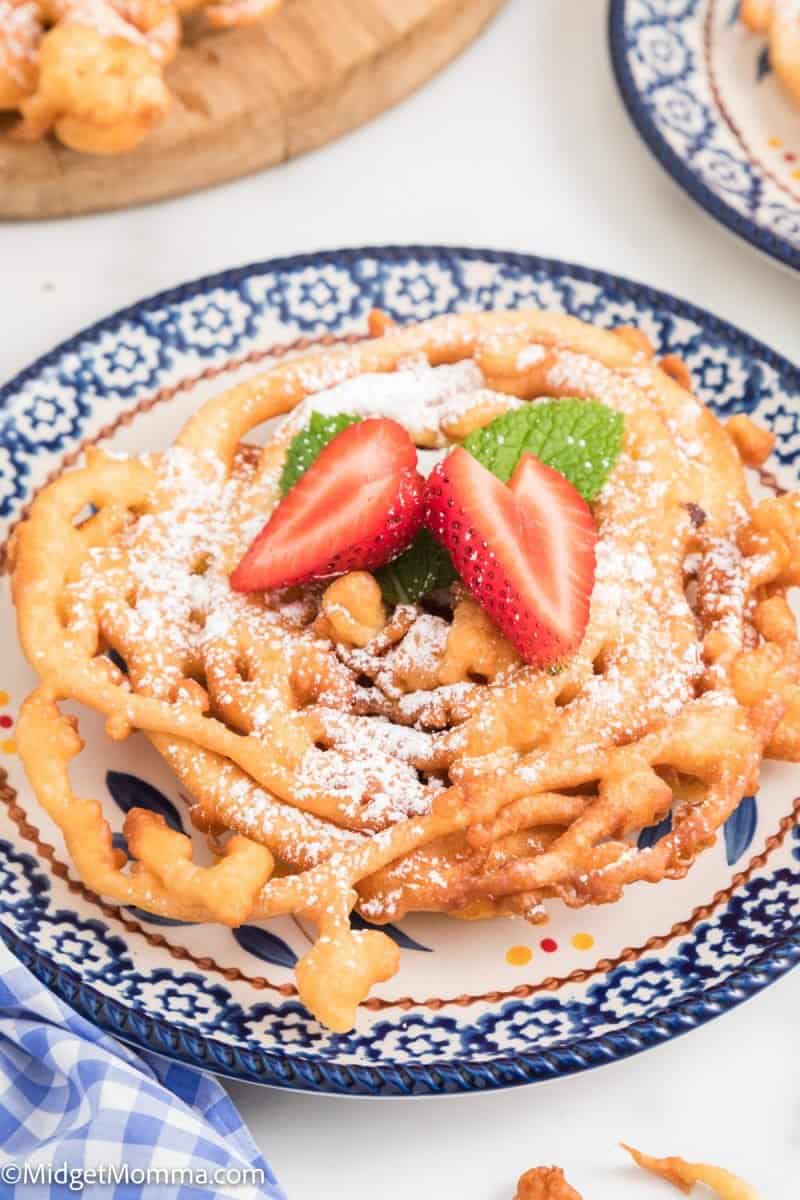 Homemade Funnel Cakes Recipe