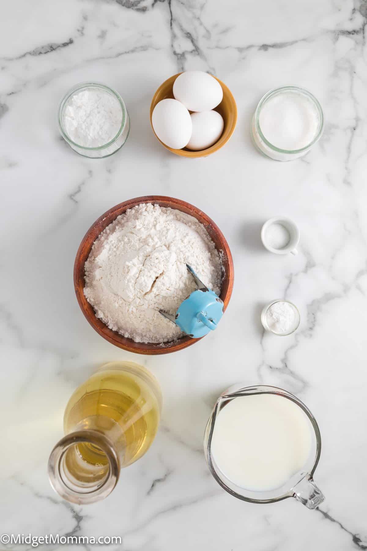 Funnel Cake Ingredients