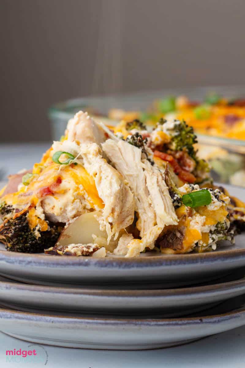 Loaded Chicken and Potato Casserole