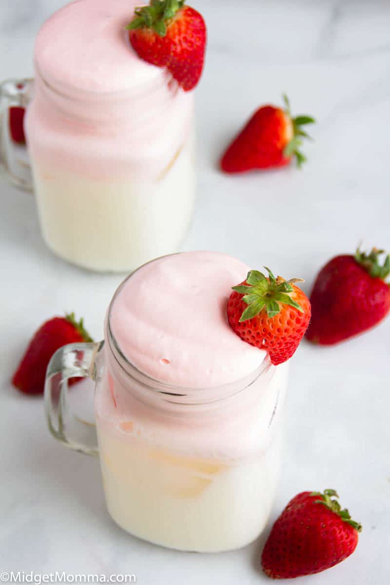 Whipped Strawberry Milk Recipe