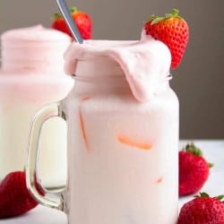 Whipped Strawberry Milk Recipe
