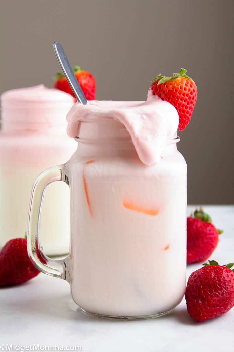 Whipped Strawberry Milk Recipe