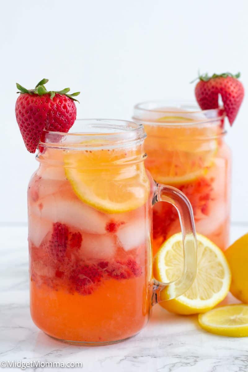 Easy Strawberry Lemonade Recipe (Made with Fresh Squeezed Lemons)