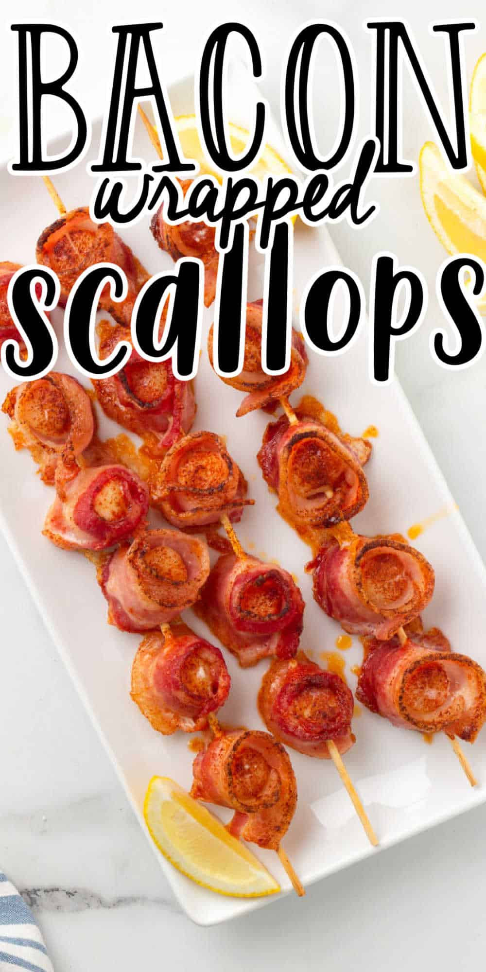 Easy Bacon Wrapped Scallops Recipe • MidgetMomma