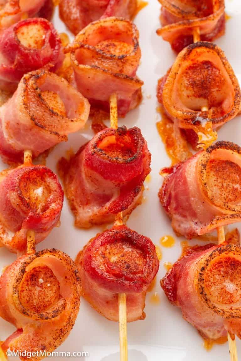 Easy Bacon Wrapped Scallops Recipe • MidgetMomma