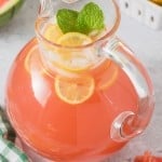 Homemade Watermelon Lemonade Recipe