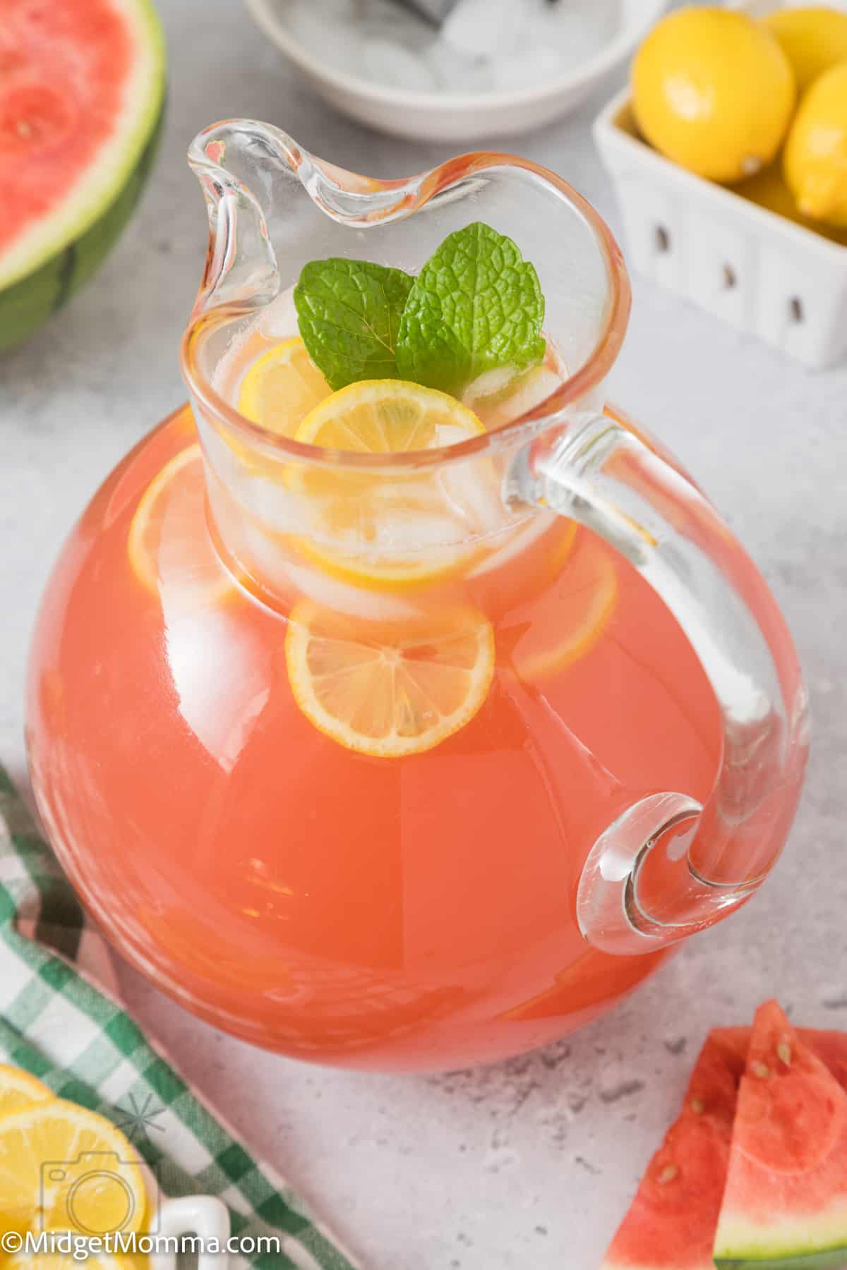 Homemade Watermelon Lemonade Recipe