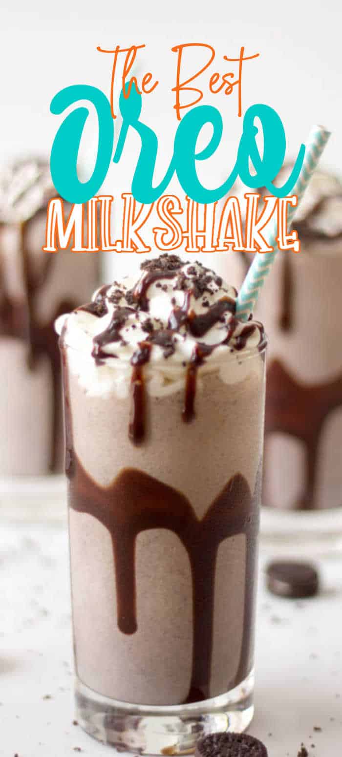 Oreo Milkshake Recipe • MidgetMomma