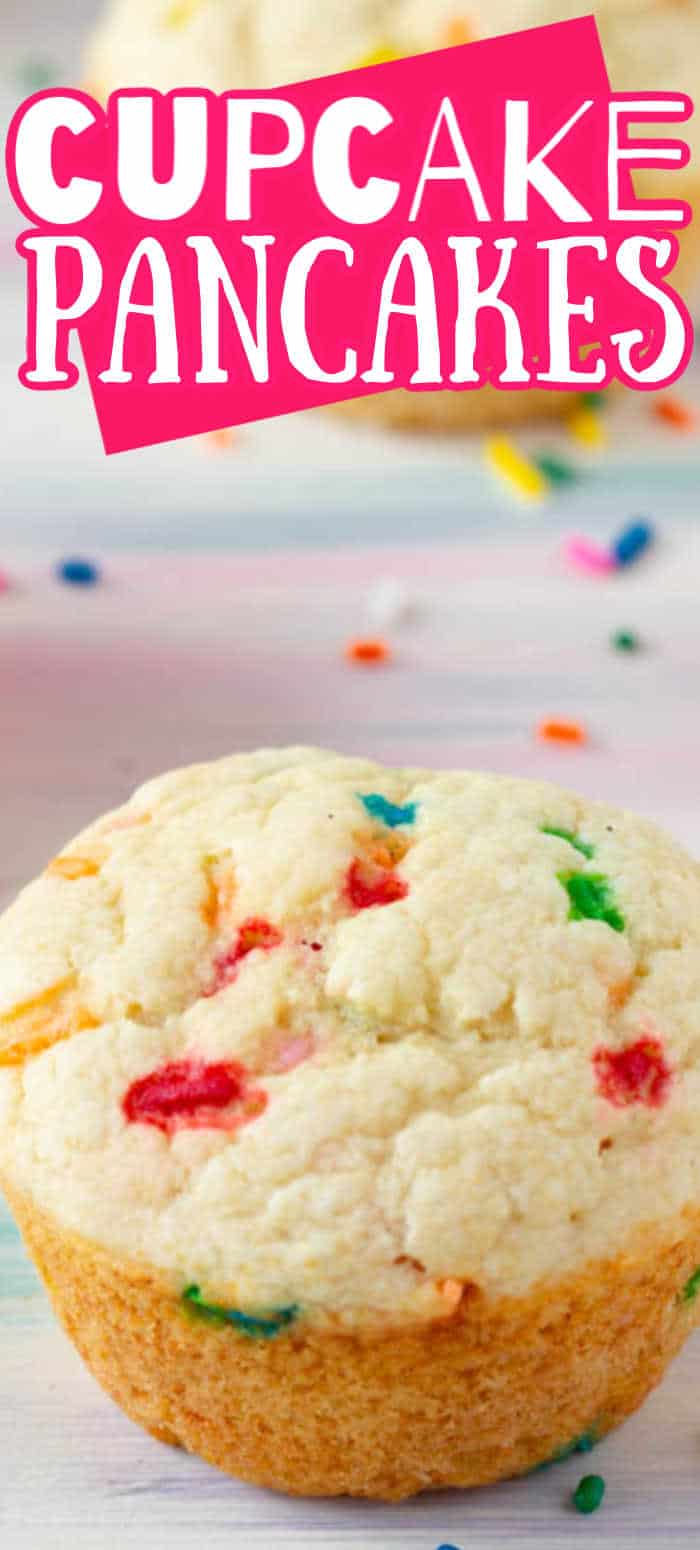 Funfetti Pancake Cupcakes Recipe • MidgetMomma