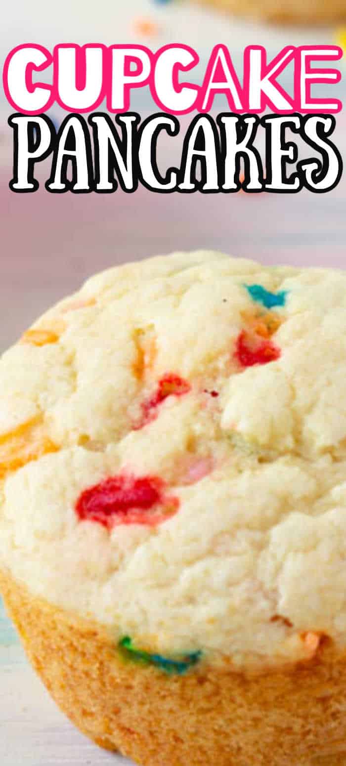 Funfetti Pancake Cupcakes Recipe • MidgetMomma