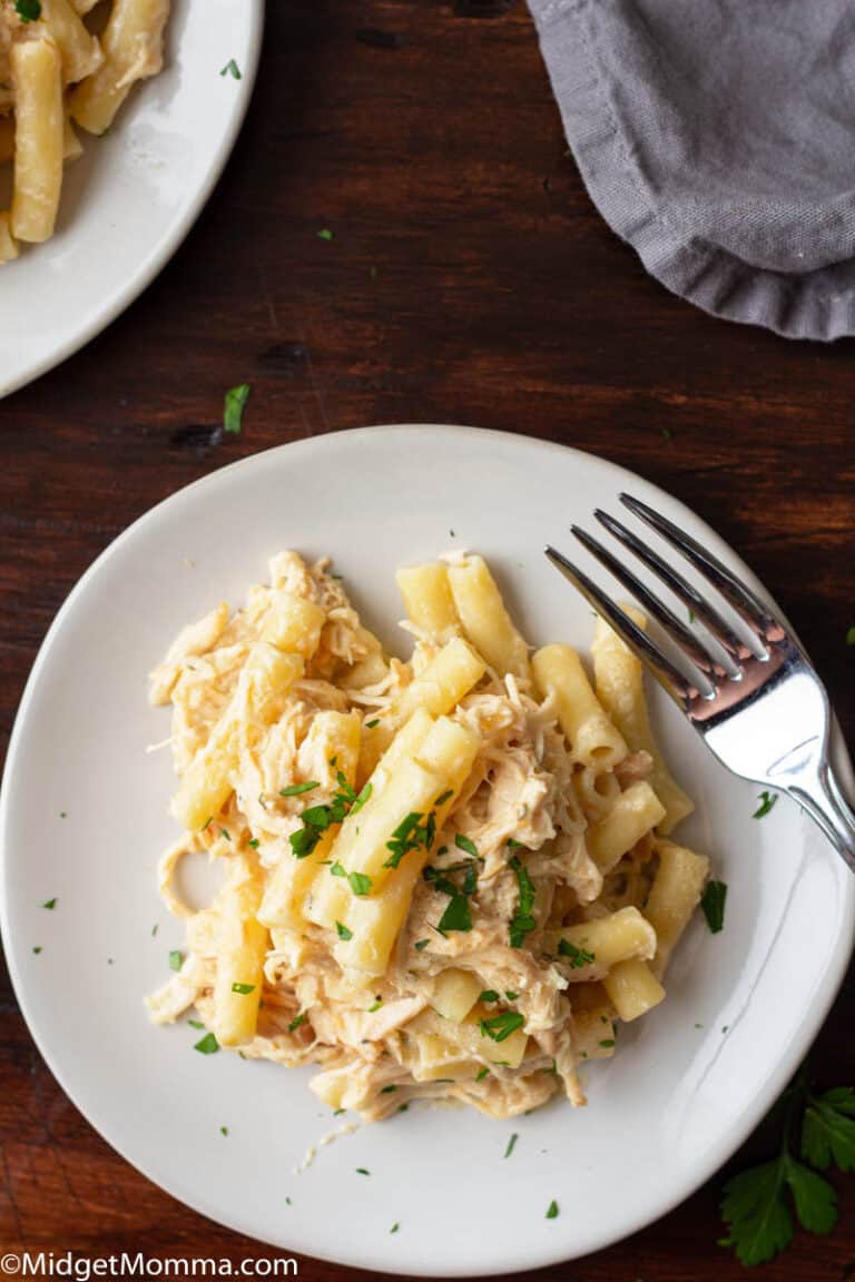 Slow Cooker Creamy Italian Chicken Pasta (Olive Garden Chicken Pasta)