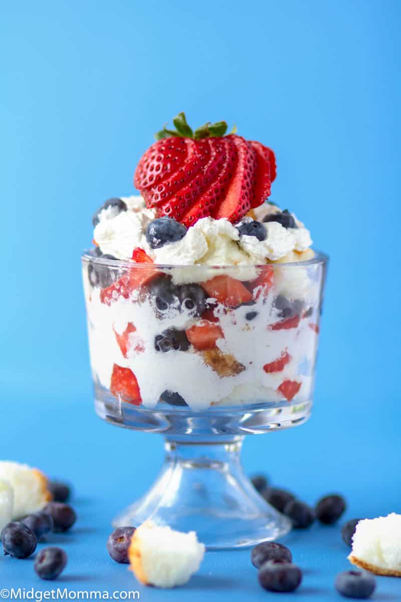 Strawberry Blueberry Trifle