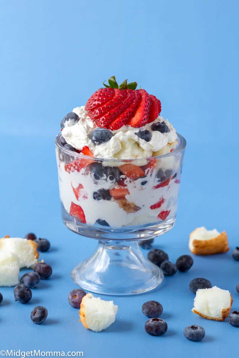 Strawberry Blueberry Trifle