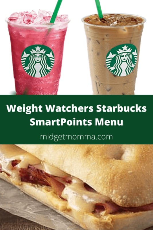 Weight Watchers Starbucks SmartPoints Coffee, Drinks & Food Menu • MidgetMomma