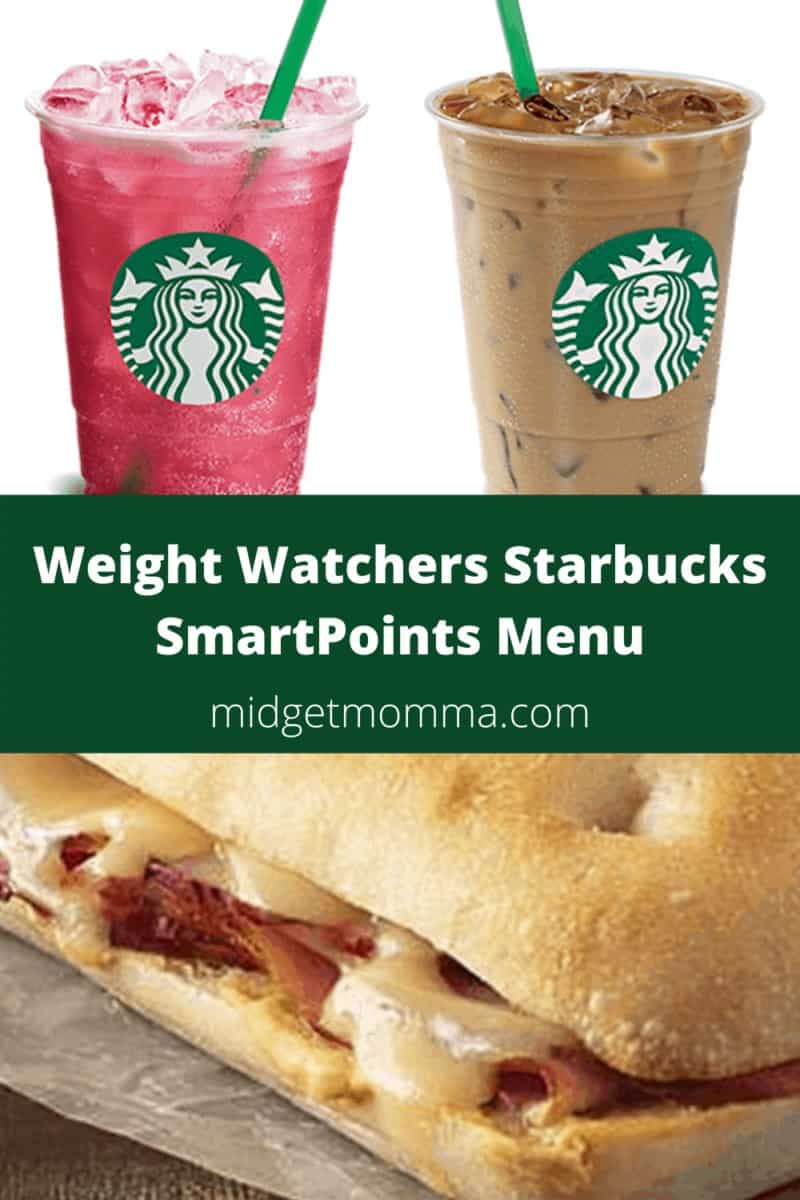 Weight Watchers Starbucks SmartPoints Coffee, Drinks & Food Menu