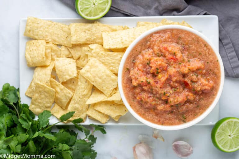 How to Make Homemade Salsa with fresh tomatoes •