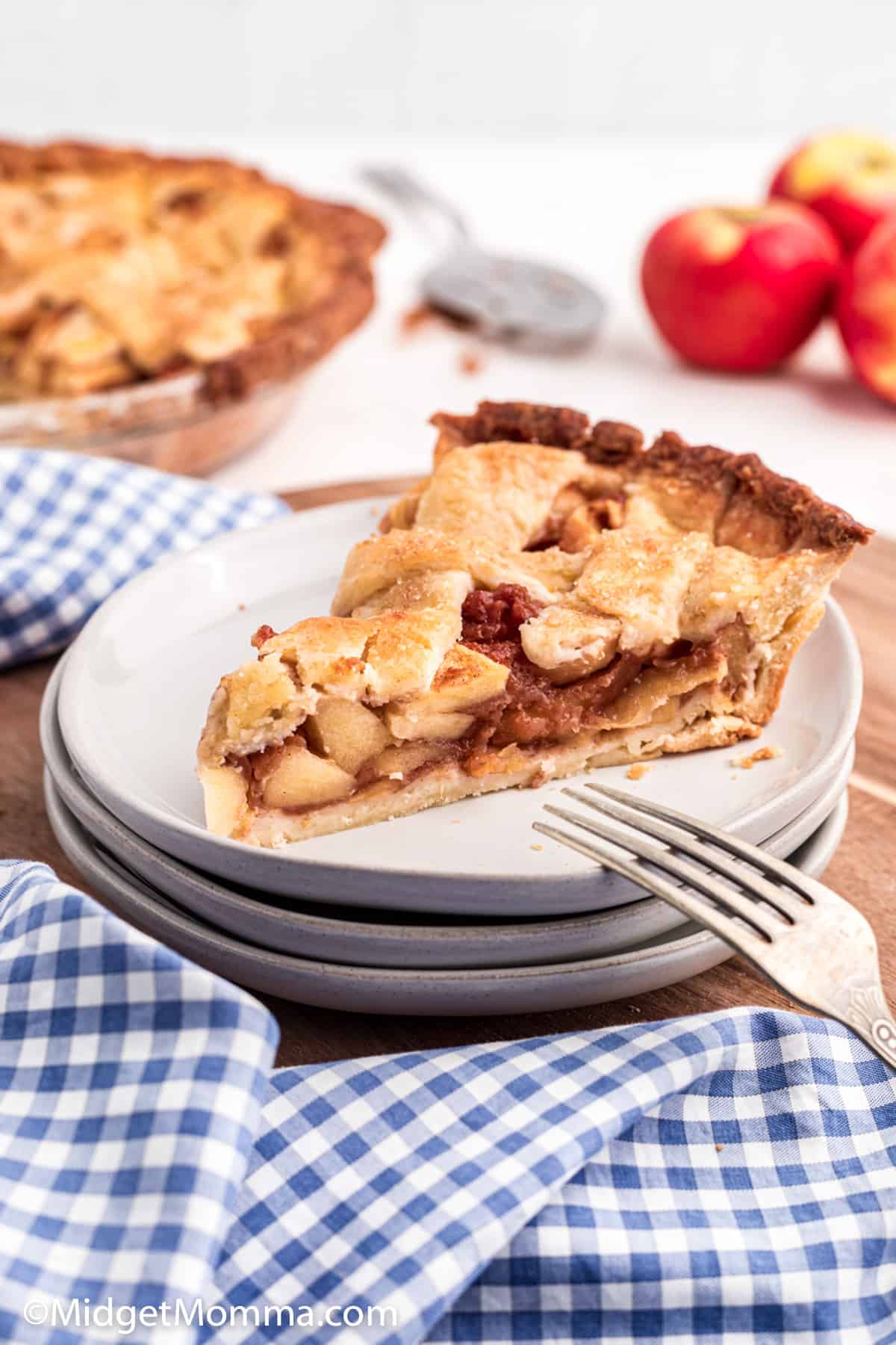 Lattice Cinnamon Apple Pie Recipe