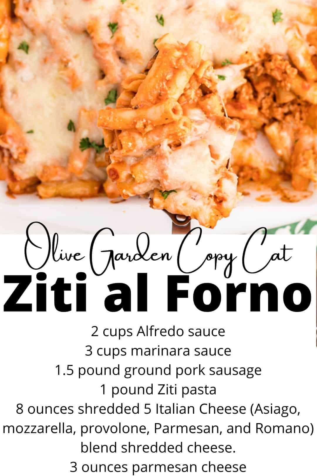 Copy Cat Olive Garden Pasta al Forno • MidgetMomma