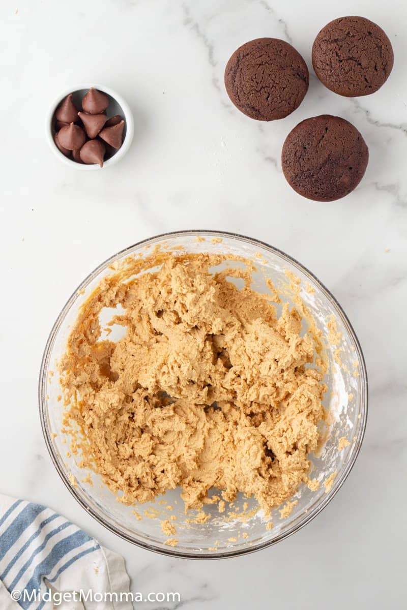 Peanut Butter Blossom Cupcakes ingredients