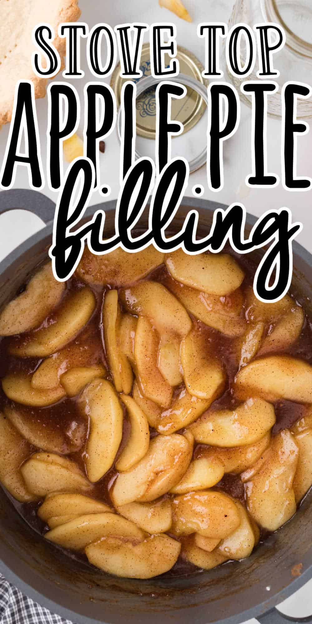 Homemade Stove Top Apple Pie Filling Recipe • MidgetMomma