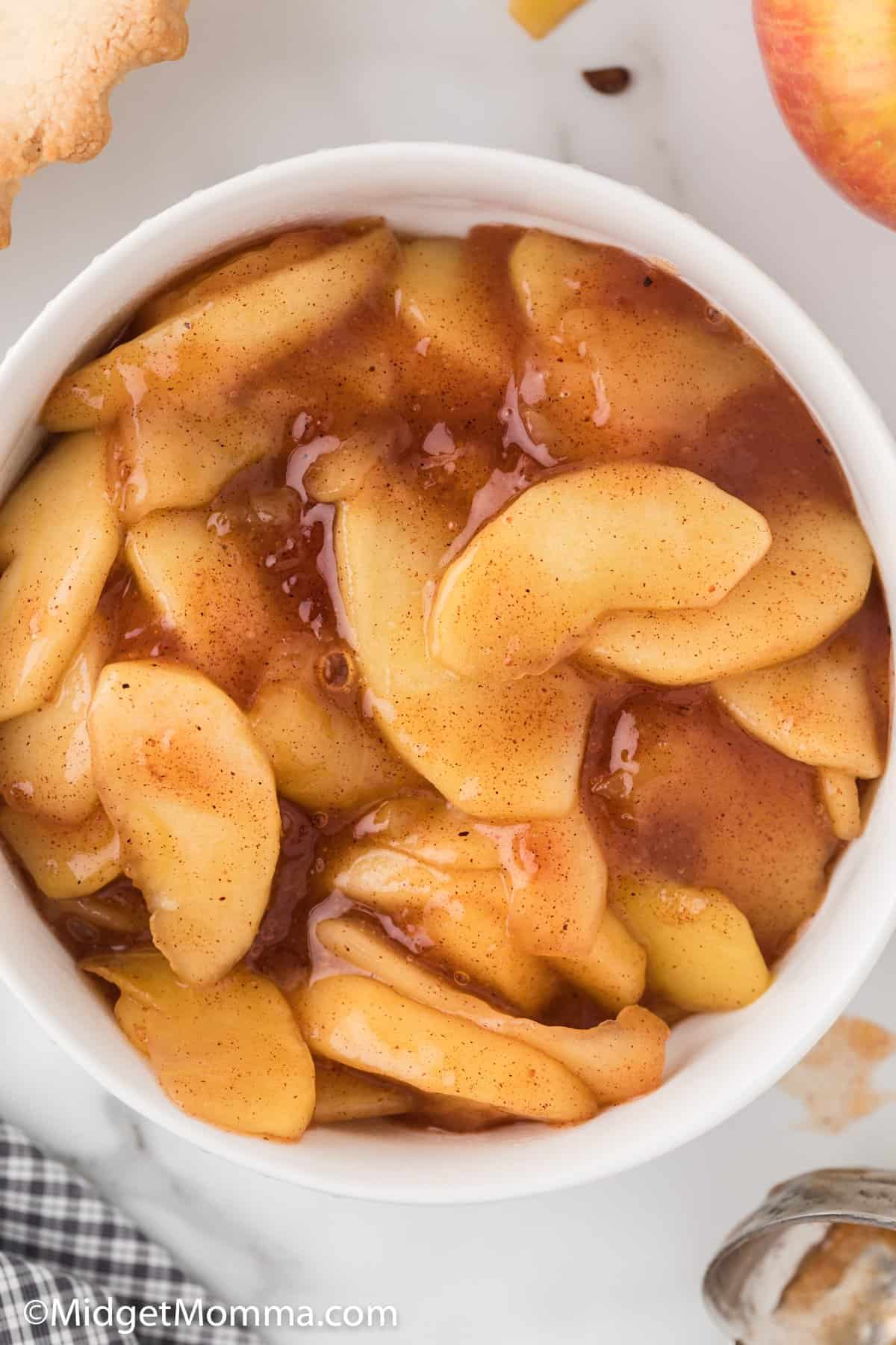 homemade apple pie filling