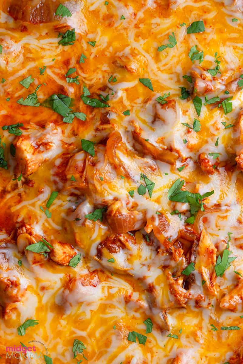 Chicken enchilada casserole