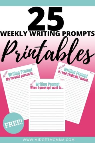 Weekly Writing Prompts For Kids FREE Printable Pack MidgetMomma weekly-writing-prompts-for-kids-free-printable-pack-midgetmomma