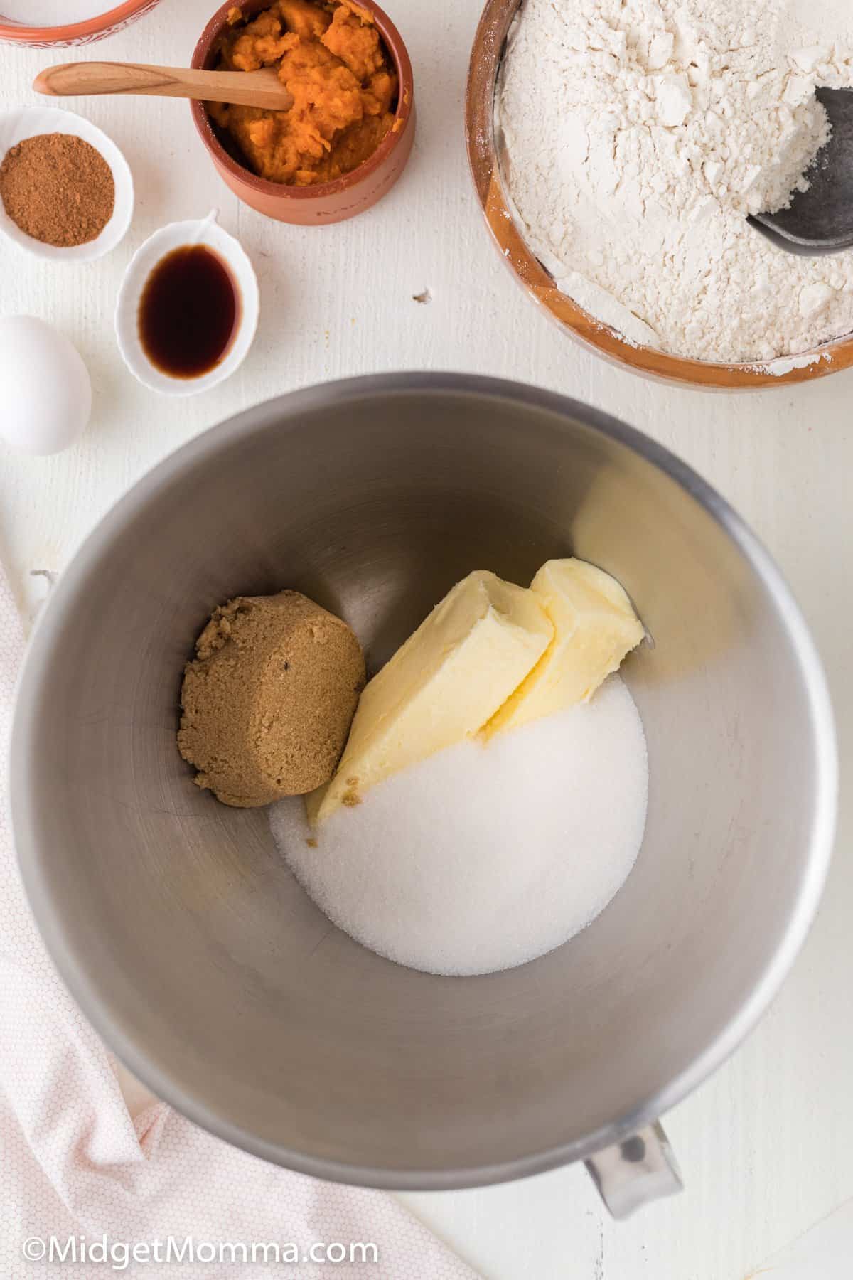 Soft and Chewy Pumpkin Snickerdoodle Cookies MidgetMomma