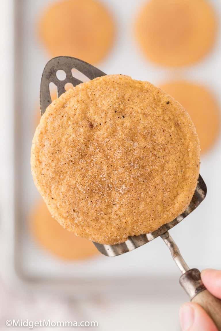Soft and Chewy Pumpkin Snickerdoodle Cookies MidgetMomma