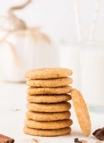 Pumpkin Snickerdoodle Cookies