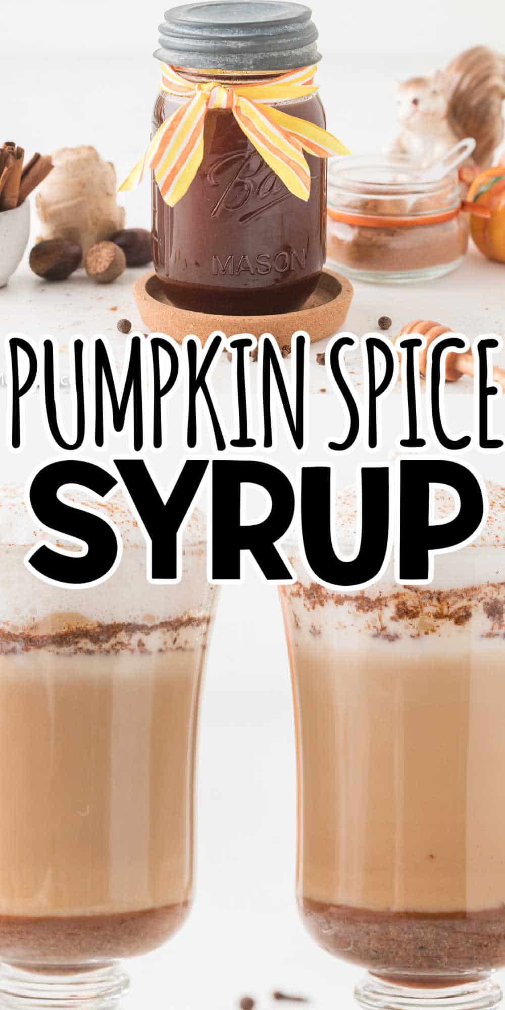 Pumpkin Spice Syrup Starbucks Copycat Pumpkin Spice