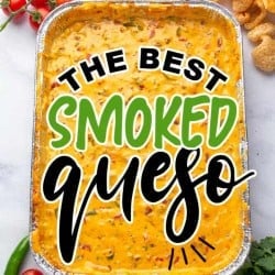 the best smoked queso dip