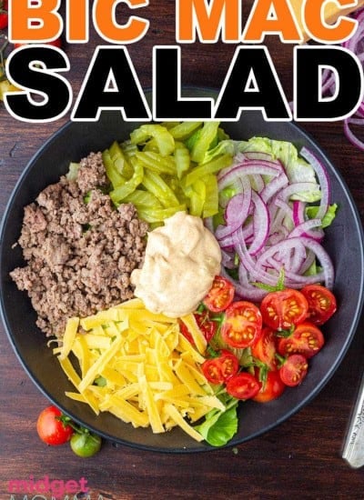 Big Mac Salad RECIPE