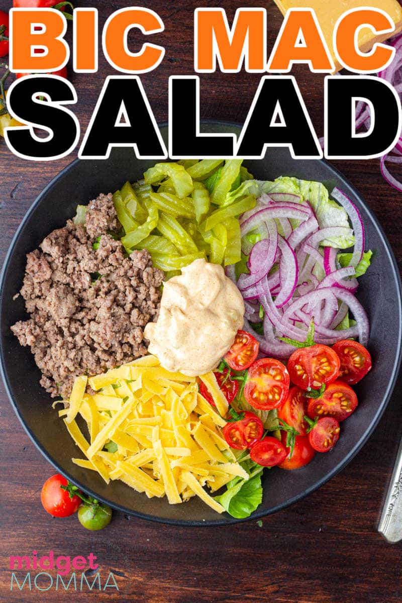 Big Mac Salad RECIPE